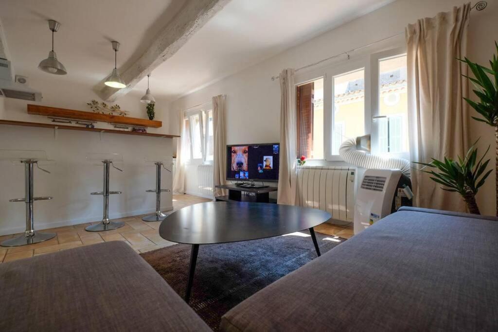 Appartement Centre Ville St Maxime, Plage A Pied Сен Максим Екстериор снимка